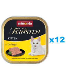 ANIMONDA Vom Feinsten Kitten drůbeží 12x100 g