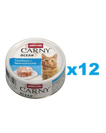 ANIMONDA Carny Ocean Tuňák + mořšké plody 12x80g