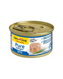 GIMDOG Pure Delight Tuna 85 g tuňák pro dospělé psy malých plemen