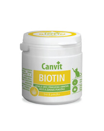 CANVIT Cat Biotin 100 g doplněk stravy pro kůži a srst
