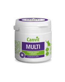 CANVIT Cat Multi 100g doplněk stravy podporující zdraví