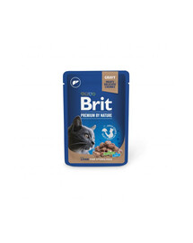 BRIT PREMIUM Pouch Liver Sterilized 24x100g s játry pro sterilizované kočky