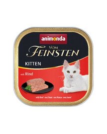 ANIMONDA Vom Feinsten Kitten s hovězím masem 100 g