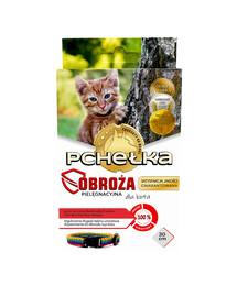 PCHELKA Obojek proti blechám pro kočky 30cm