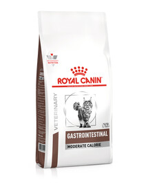ROYAL CANIN Veterinary Diet Cat Gastrointestinal Moderate Calorie 2 x 400 g