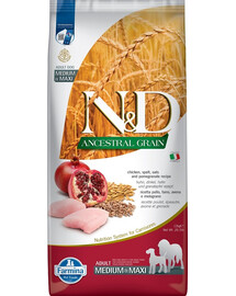N&D Low Grain Adult Chicken & Pomegranate 12 kg