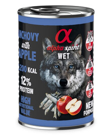 ALPHA SPIRIT Anchovy with red apple 400 g
