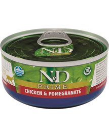 N&D Cat Prime Adult Chicken & Pomegranate 80g