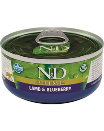 N&D CAT PRIME Adult Lamb & Blueberry 80g