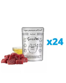 GUSSTO Cat Fresh Lamb 24x85 g