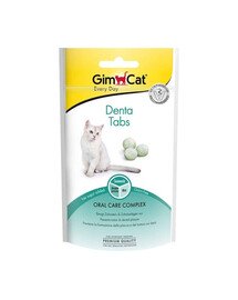 GIMCAT Every Day Tabs Denta 40 g léčba ústní hygieny pro kočky