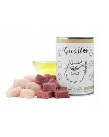 GUSSTO Gussto Cat Fresh Calf & Rabbit 400g