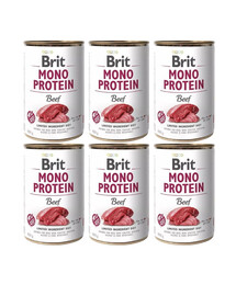 BRIT Mono Protein Beef 6x400 g