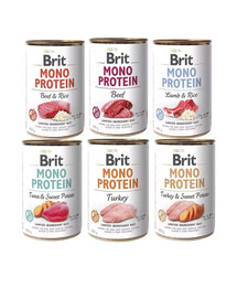 BRIT Mono Protein Mix 6x400 g