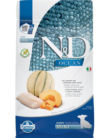 N&D Ocean Puppy Mini Codfish & Pumpkin & Melon 800 g