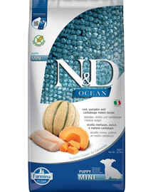 N&D Ocean Dog Puppy Mini cod, pumpkin & cantaloupe melon 7 kg