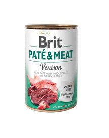 BRIT Pate&Meat Venison 400 g