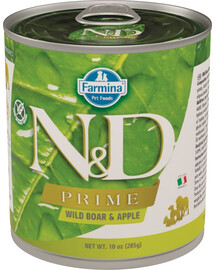 N&D Dog Prime Adult Boar & Apple 285g