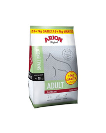 ARION Original Adult Small Lamb & Rice 7,5 kg + 1 kg GRATIS