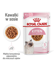 ROYAL CANIN Kitten Instinctive Gravy 48x85g