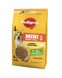 PEDIGREE Adult Small Dog drůbež a zelenina 6 x 2 kg