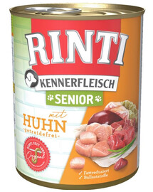 RINTI Kennerfleish Senior Chicken 12x400 g