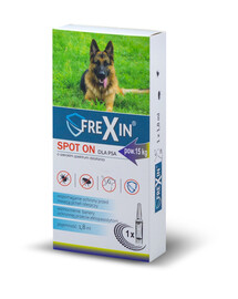 FREXIN Kapky proti ektoparazitikům pro psy od 15 kg 1,8 ml