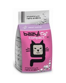 BAZYL Ag+ Compact Lavender 20L bentonitové stelivo pro kočky