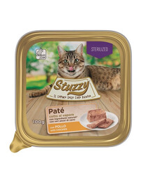 STUZZY Mister Cat pro kastrované kočky 100 g kuřecí