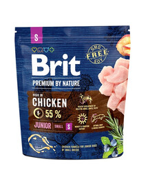 BRIT Premium By Nature Junior Small S 1 kg