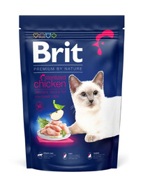 BRIT Premium Cat by Nature Sterilized Chicken 1,5 kg