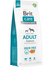 BRIT Care Grain-free Adult suché krmivo s lososem 12 kg