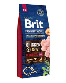 BRIT Premium By Nature Senior Large Extra Large L+XL 15 kg