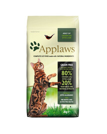APPLAWS Cat Adult Chicken and Lamb 6 kg (3x2 kg)