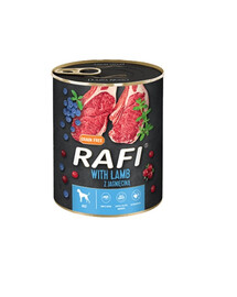 DOLINA NOTECI RAFI Lamb 400 g jehněčí konzerva pro psy