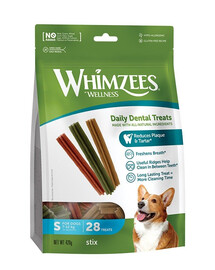 WHIMZEES dentální pamlsky Stix S 28 ks