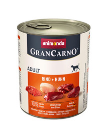 ANIMONDA GranCarno Adult Hovězí & kuře 800 g