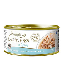 APPLAWS Cat Adult Grain Free in Gravy Tuna 24x70 g
