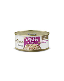 APPLAWS Dog Tin Chicken with Duck in Gravy 72x156g