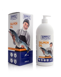 SIMPLY FROM NATURE Salmon oil Lososový olej 1000 ml