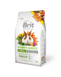 BRIT ANIMALS Rabbit Adult Complete 3kg