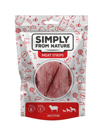 SIMPLY FROM NATURE Skopové stripsy pro psy 80 g