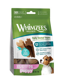 WHIMZEES Puppy XS/S zubní žvýkačky pro štěňata 28 ks