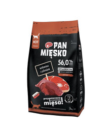 PAN MIĘSKO Hovězí maso s jelenem M 5kg