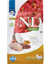 N&D Quinoa Skin&Coat Quail & Coconut 800 g