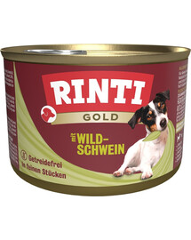 RINTI Gold Wild boar Mini s divočákem 185 g