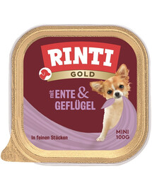 RINTI Gold Duck&Poultry Mini s kachním masem 100 g