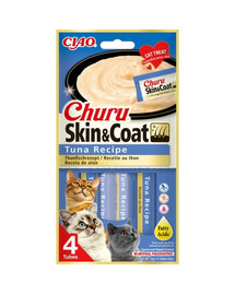 INABA Churu Skin&Coat 4x14g s tuňákem