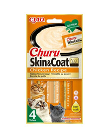 INABA Churu Skin&Coat Chicken 4x14g