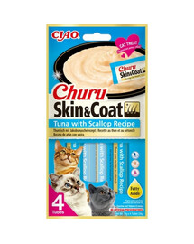 INABA Churu Skin&Coat 4x14g s tuňákem